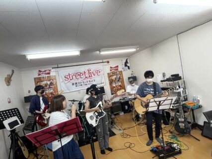 今日はインストアライブのリハーサルでした！