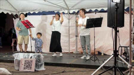 箱崎駅前ハコフェスにボーカル生徒が参加しました！