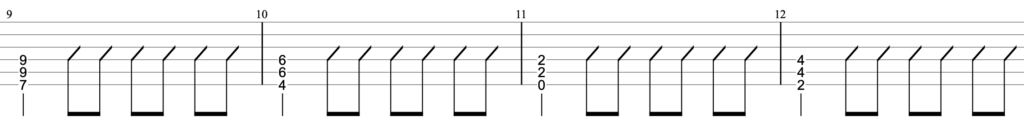 炎/B-DASHギターTAB譜・コード
