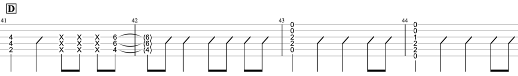 Time Capsule/CLUTCHOギター【TAB譜・コード】