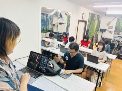 DTM/Vocal Edit講座を開催しました【福岡LGMS音楽教室】