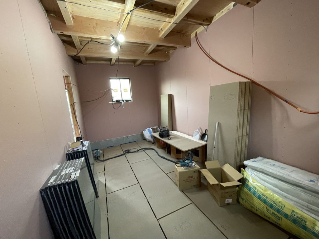 音楽スタジオ建設