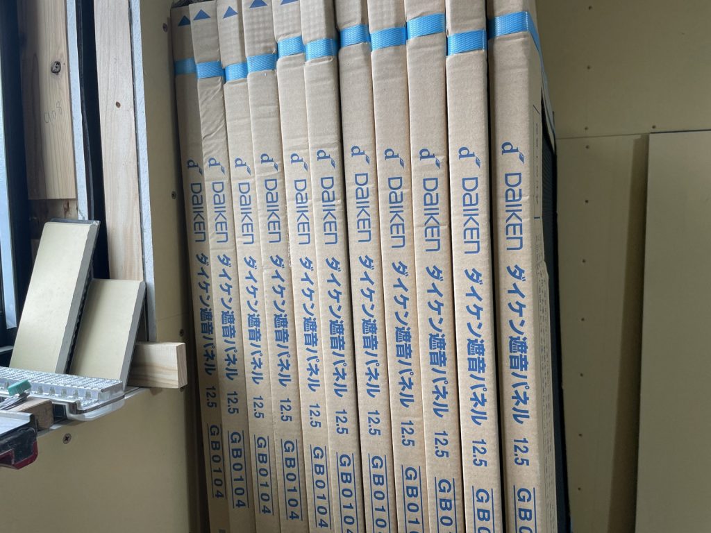 音楽スタジオ建設