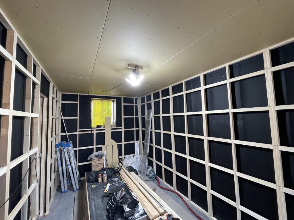 音楽スタジオ建設