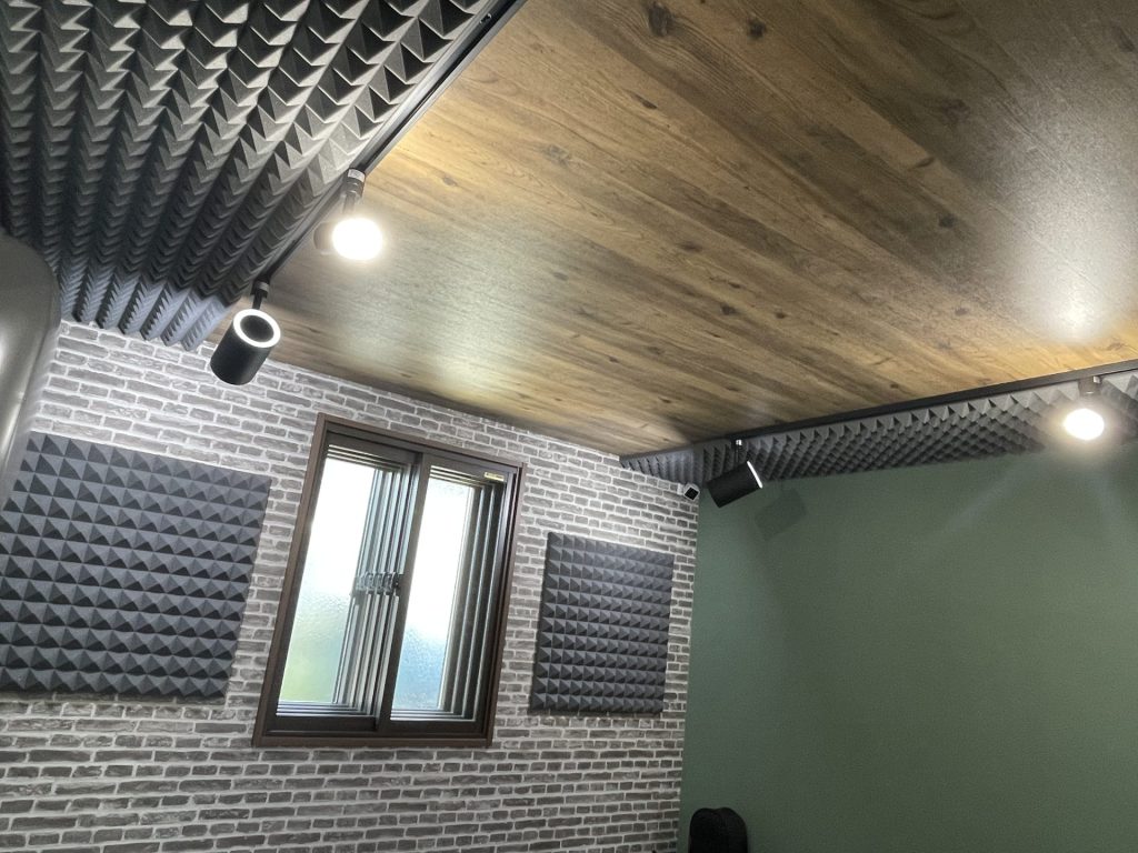 音楽スタジオ建設