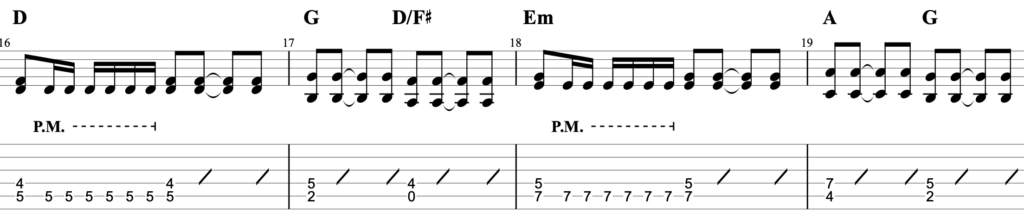 STAY GOLD ギターTAB譜