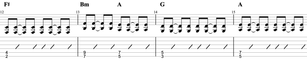 STAY GOLD ギターTAB譜