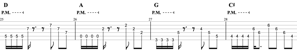 猫の惑星/打首獄門同好会ギターTAB譜