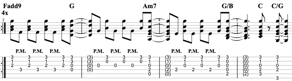 Runaway DEAN FUJIOKAギターTAB譜 コード 歌詞