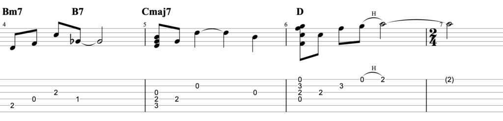 それを愛と呼ぶなら Uru ギターイントロ TAB譜 コード