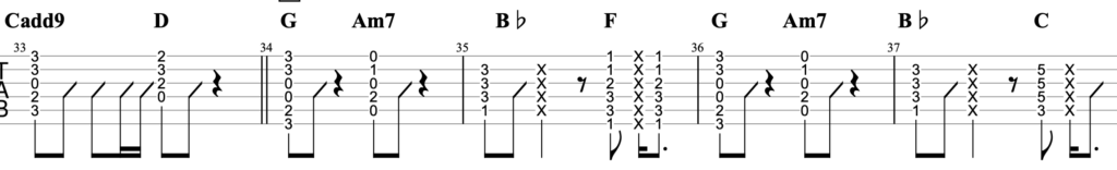 シンデレラボーイ/Saucy Dogギター【TAB譜・コード・歌詞】弾き方解説