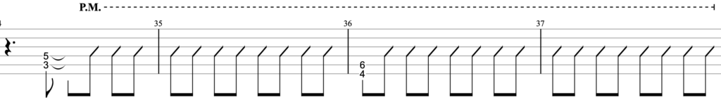 ペガサス幻想ギターTAB譜【聖闘士星矢】イントロ〜ギターソロ〜エンディング