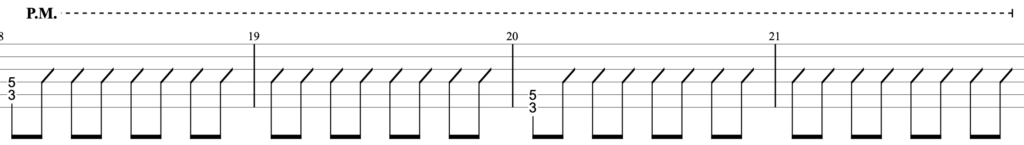 ペガサス幻想ギターTAB譜【聖闘士星矢】イントロ〜ギターソロ〜エンディング