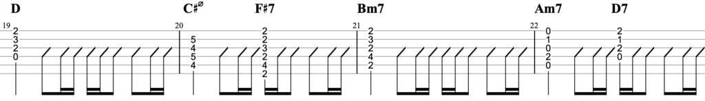 ふたり SixTONES ギター TAB譜 コード 歌詞