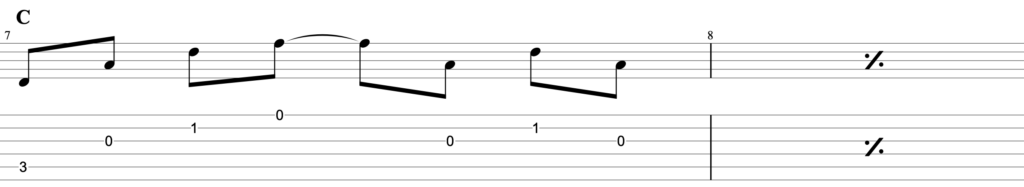 川の流れのようにギター【TAB譜】美空ひばり