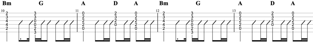 ふたり SixTONES ギター TAB譜 コード 歌詞