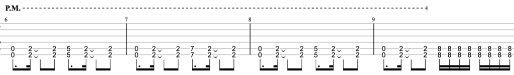LOVEBITES Stand And Deliver Shoot 'em Down ギター TAB譜