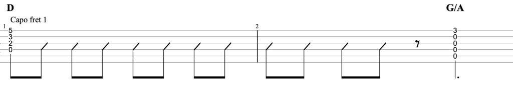 DISH// 北村匠海 猫 THE FIRST TAKE ギター TAB譜 コード 歌詞