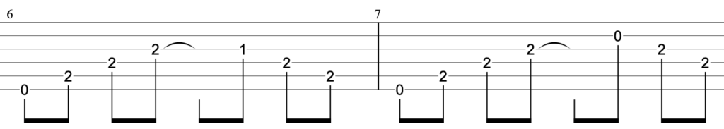 AIR - Last DanceギターTAB譜
