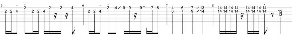 シュガーソングとビターステップ/ギターTAB譜UNISON SQUARE GARDEN