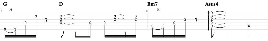 平井 大 / tonight(live ver.)ギターTAB譜