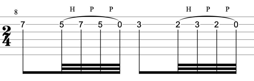 アイネクライネ/間奏ギターTAB譜/米津玄師