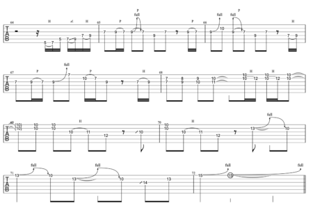 BUMP OF CHICKEN/rayギターTAB譜