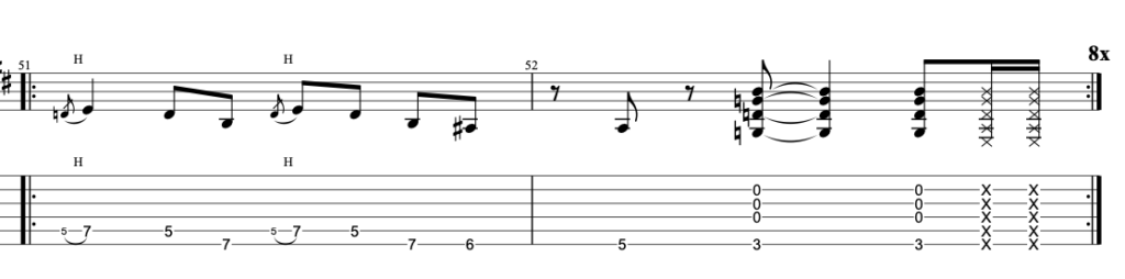 ミッドナイト・クラクション・ベイビー/ギターTAB譜/Thee Michelle Gun Elephant